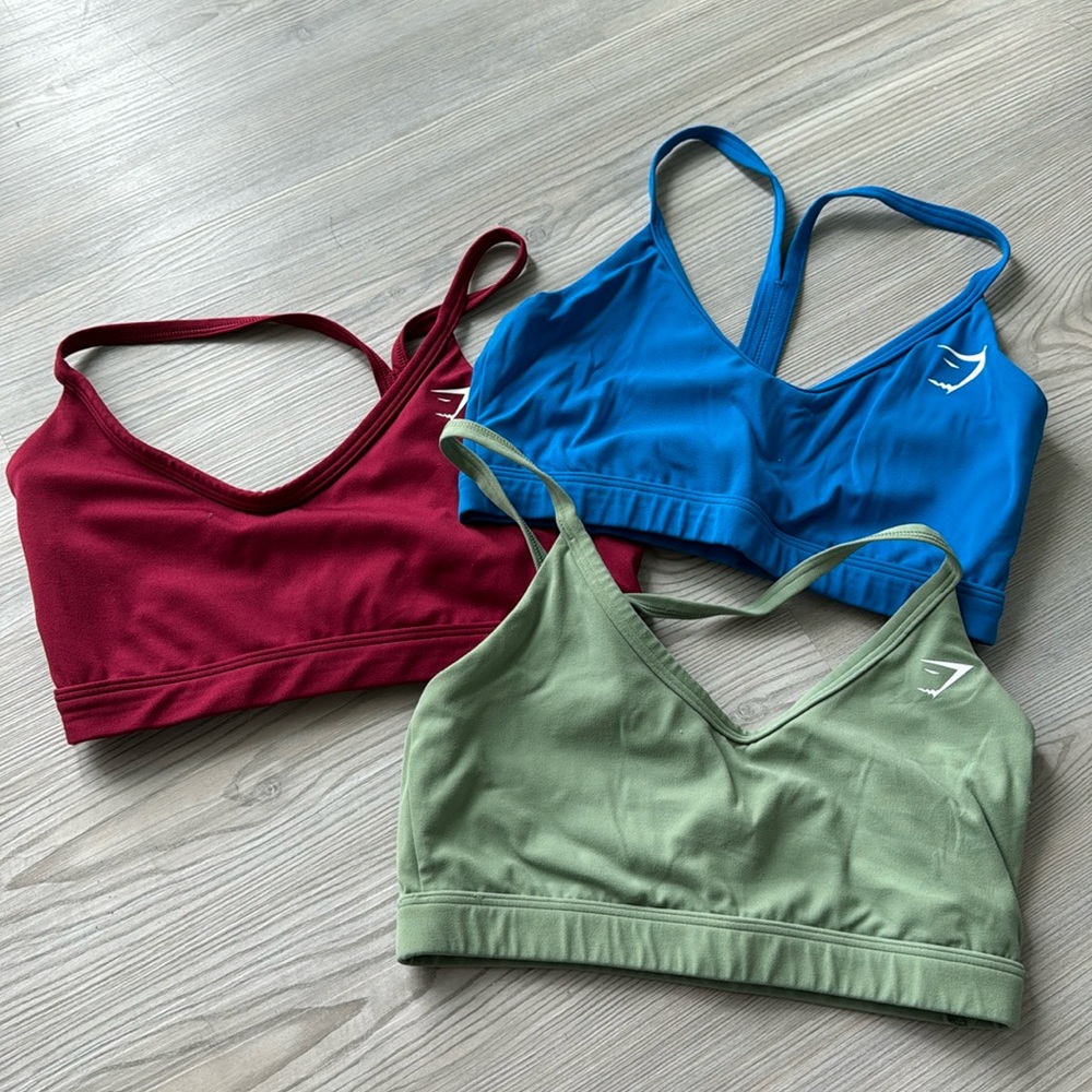 Gymshark sports bra bundle